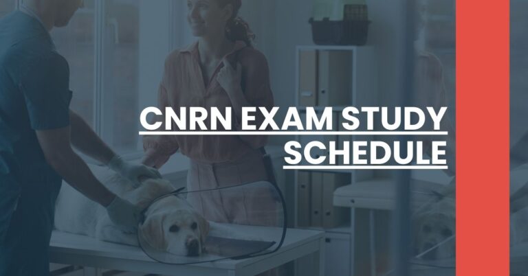 CNRN Exam Study Schedule Feature Image